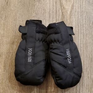 Kombi velcro open mittens